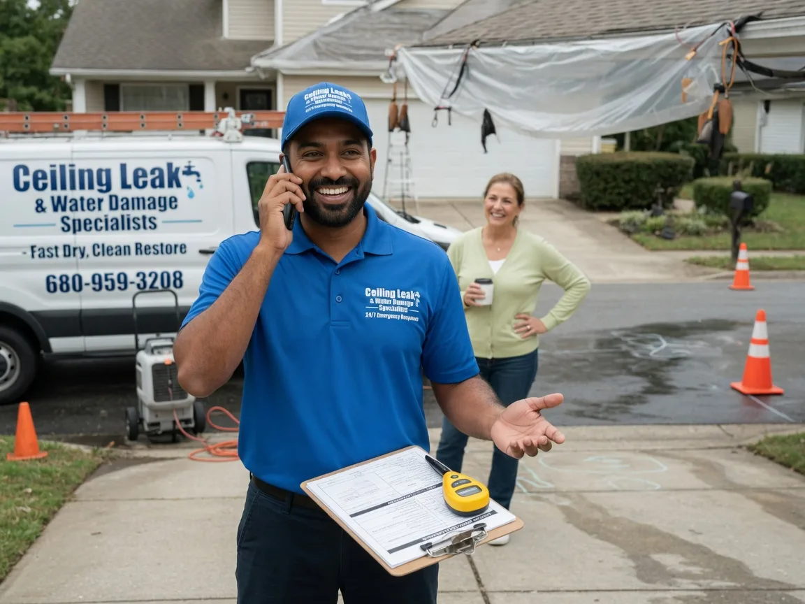 Ceiling Leak Cleanup Nichols, SC FAQs